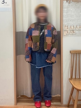 「SM2（エスエムツー）のアイテム（ジャケット/アウター）」を使った、watem0229さん（レディース・154cm）の冬コーディネート