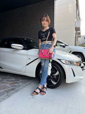 「MICHAEL KORS（マイケルコース）のアイテム」を使った、みぃぬさん（レディース・147cm）の夏コーディネート