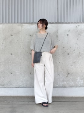 「IACUCCI（イアクッチ）のアイテム」を使った、iamiyakoさん（レディース・170cm）の夏コーディネート