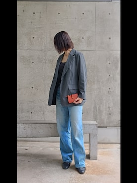「アイテム（財布）」を使った、iamiyakoさん（レディース・170cm）の秋コーディネート