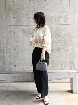 「IACUCCI（イアクッチ）のアイテム」を使った、iamiyakoさん（骨格ウェーブ・レディース・170cm）の春コーディネート
