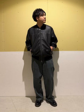 「EKAL（エカル）のアイテム」を使った、mitsuyoshi.tさん（メンズ・170cm）の秋コーディネート