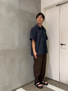 「FORK&SPOON（フォークアンドスプーン）のアイテム」を使った、mitsuyoshi.tさん（メンズ・170cm）の夏コーディネート