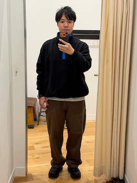「EKAL（エカル）のアイテム」を使った、mitsuyoshi.tさん（メンズ・170cm）の秋コーディネート