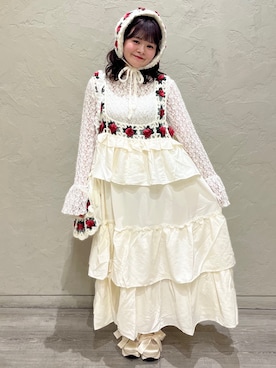 「アイテム（カチューシャ）」を使った、ikiさん（レディース・151cm）の夏コーディネート