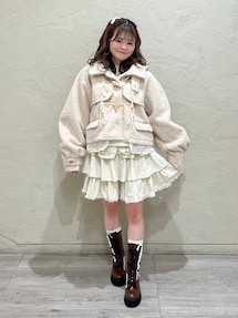 milk shaggy Duffle Coat｜メリージェニー（merry jenny）公式通販