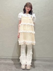 【 値下げ不可 】merry jenny リボンレースフレアパンツ アイボリー merry jenny パンツ リボンレースフレアパンツ レディース