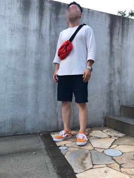 「FULTON（フルトン）のアイテム」を使った、kstyle078さん（メンズ・164cm）の夏コーディネート