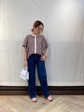 takashimaさん（レディース・152cm）の夏コーディネート