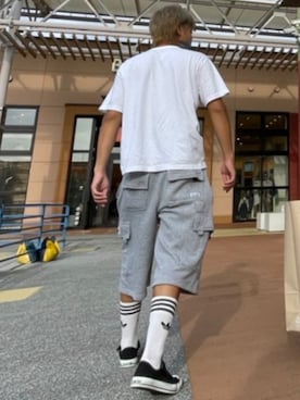 「PRO CLUB （プロクラブ）のアイテム（パンツ）」を使った、nagamine33さん（メンズ・172cm）の秋コーディネート