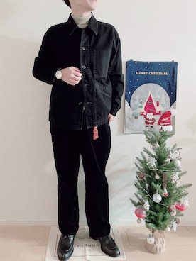 「アイテム（腕時計）」を使った、beeyanさん（メンズ・167cm）の冬コーディネート