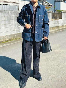 「MM6 Maison Margiela（ｴﾑｴﾑｼｯｸｽ ﾒｿﾞﾝ ﾏﾙｼﾞｪﾗ）のアイテム」を使った、akr16さん（メンズ・167cm）の秋コーディネート