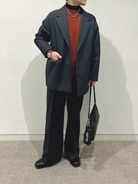 「アイテム（腕時計）」を使った、beeyanさん（メンズ・167cm）の冬コーディネート