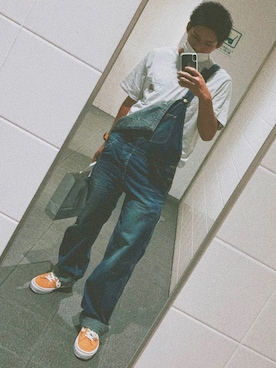 「Lee」｜「アイテム（オールインワン・サロペット）」を使った、haruto614さん（メンズ・172cm）の夏コーディネート