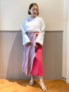 「オニールオブダブリン」｜Rie Millerさん（レディース・160cm）の冬コーディネート