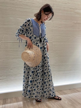 Rie Millerさん(レディース・160cm)の夏コーディネート