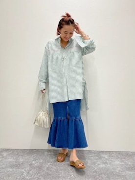 Rie Millerさん(レディース・160cm)の冬コーディネート