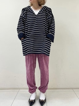 Rie Millerさん（レディース・160cm）の秋コーディネート