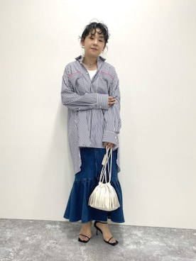 Rie Millerさん(レディース・160cm)の冬コーディネート
