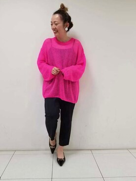 Rie Millerさん(レディース・160cm)の秋コーディネート