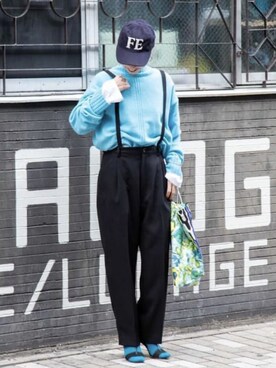 Rie Millerさん(レディース・160cm)の冬コーディネート