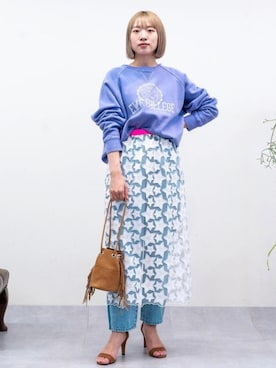 Rie Millerさん(レディース・160cm)の秋コーディネート