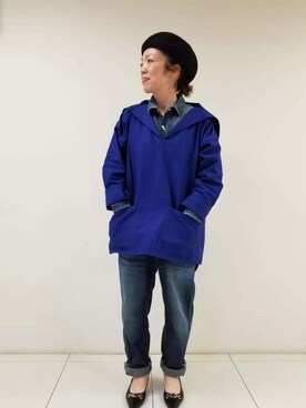 Rie Millerさん（レディース・160cm）の秋コーディネート