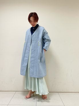 Rie Millerさん（レディース・160cm）の冬コーディネート