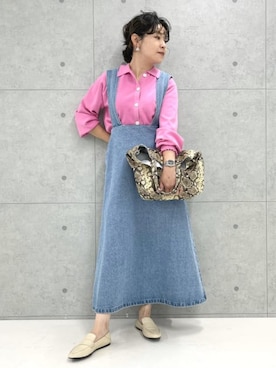 Rie Millerさん（レディース・160cm）の冬コーディネート