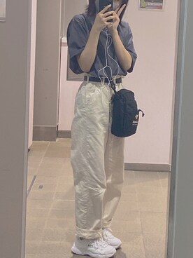 Fila フィラ Filaray フィラレイ 厚底 スニーカー レディース F5130を使った人気ファッションコーディネート Wear