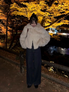 R.さん（骨格ウェーブ・レディース・167cm）の冬コーディネート