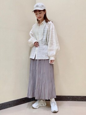 「ごきげんウィーク」｜「アイテム（帽子）」を使った、sayaka..さん（レディース・156cm）の春コーディネート