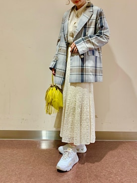 「AMERICAN HOLIC」｜「アイテム（ブルゾン）」を使った、sayaka..さん（レディース・156cm）の冬コーディネート