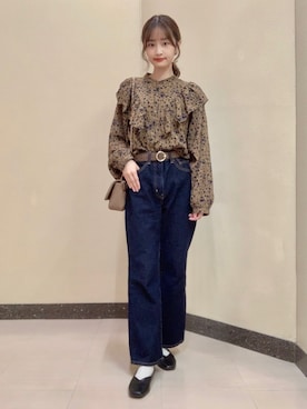 「AMERICAN HOLIC（アメリカンホリック）のアイテム」を使った、sayaka..さん（レディース・156cm）の秋コーディネート