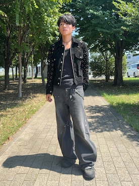 「アイテム（その他アウター）」を使った、ryuya_98さん（メンズ・170cm）の夏コーディネート