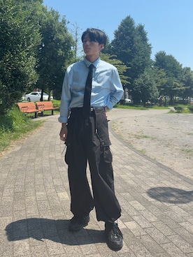 「soerte（ソエルテ）のアイテム」を使った、ryuya_98さん（骨格ストレート・メンズ・170cm）の夏コーディネート