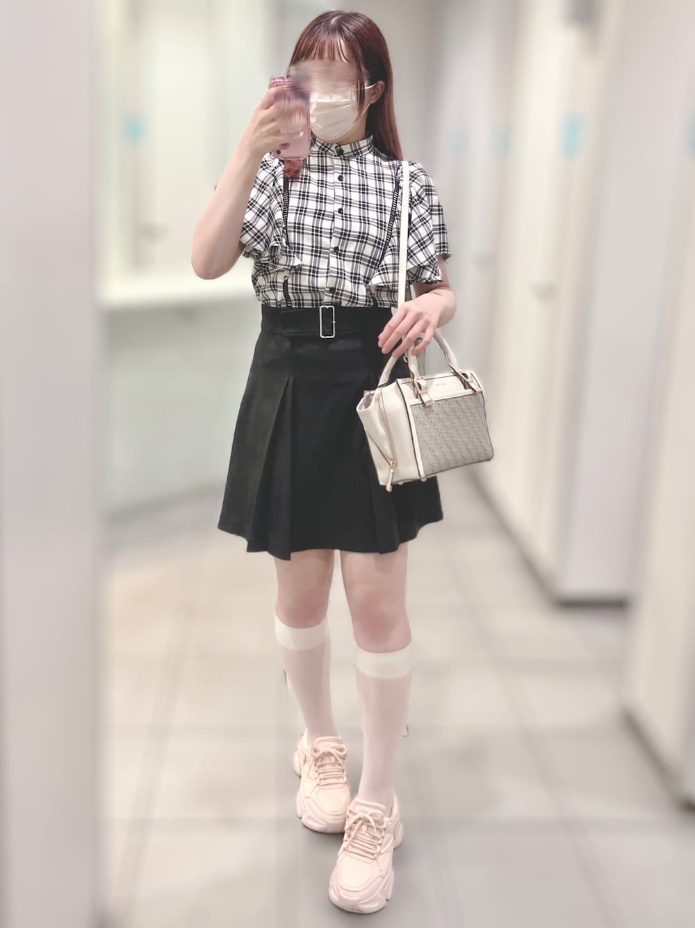 𝑴 ❤︎.*さんの「ミドルプリーツスカート（SNIDEL）」を使ったコーディネートの1枚目の写真