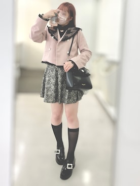 「LODISPOTTO（ロディスポット）のアイテム」を使った、𝑴 ❤︎.*さん（レディース・162cm）の春コーディネート