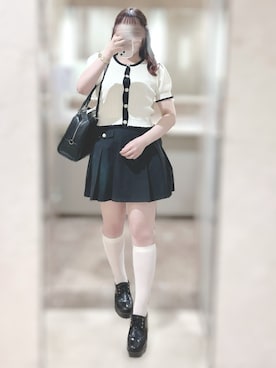 「a.v.v（アーヴェヴェ）のアイテム」を使った、𝑴 ❤︎.*さん（レディース・162cm）の秋コーディネート