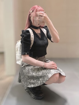 「MCM（エムシーエム）のアイテム」を使った、𝑴 ❤︎.*さん（レディース・162cm）の夏コーディネート