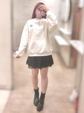 「ANDGEEBEE（アンジービー）のアイテム」を使った、𝑴 ❤︎.*さん（レディース・162cm）の秋コーディネート