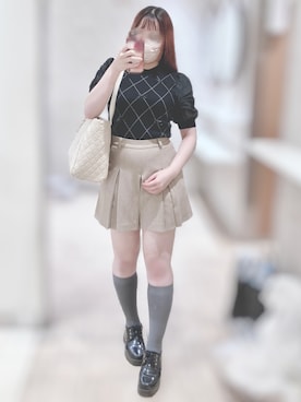 「アイテム（ドレスシューズ）」を使った、𝑴 ❤︎.*さん（レディース・162cm）の秋コーディネート