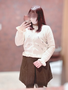 「LAC-VERT（ラック・ヴェール）のアイテム」を使った、𝑴 ❤︎.*さん（レディース・162cm）の冬コーディネート