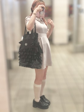 「evelyn」｜𝑴 ❤︎.*さん（レディース・162cm）の秋コーディネート