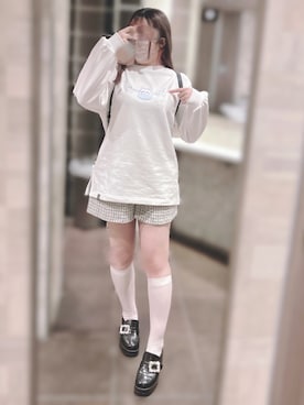 「Guess（ゲス）のアイテム」を使った、𝑴 ❤︎.*さん（レディース・162cm）の秋コーディネート