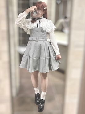 「Shoes in Closet（シューズインクローゼット）のアイテム（ドレスシューズ）」を使った、𝑴 ❤︎.*さん（レディース・162cm）の春コーディネート