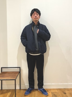 みやさんさん（メンズ・171cm）の冬コーディネート