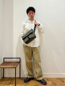 「RODE SKO（ロデスコ）のアイテム」を使った、みやさんさん（メンズ・171cm）の春コーディネート
