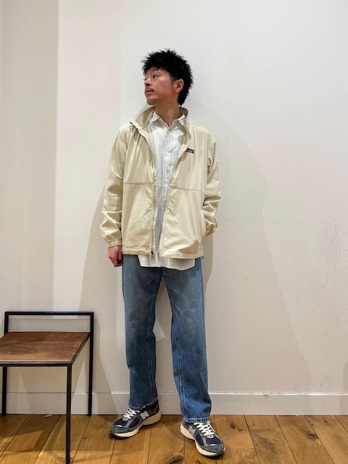 シアーボイルストライプロングスリーブシャツ