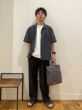 「アーバンリサーチドアーズ」｜みやさんさん（メンズ・171cm）の夏コーディネート